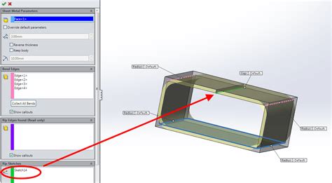 convert part to sheet metal solidworks|rip SolidWorks.